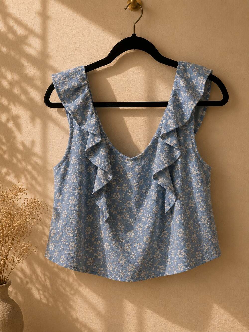 BCBGeneration Color Eyelet Party Top